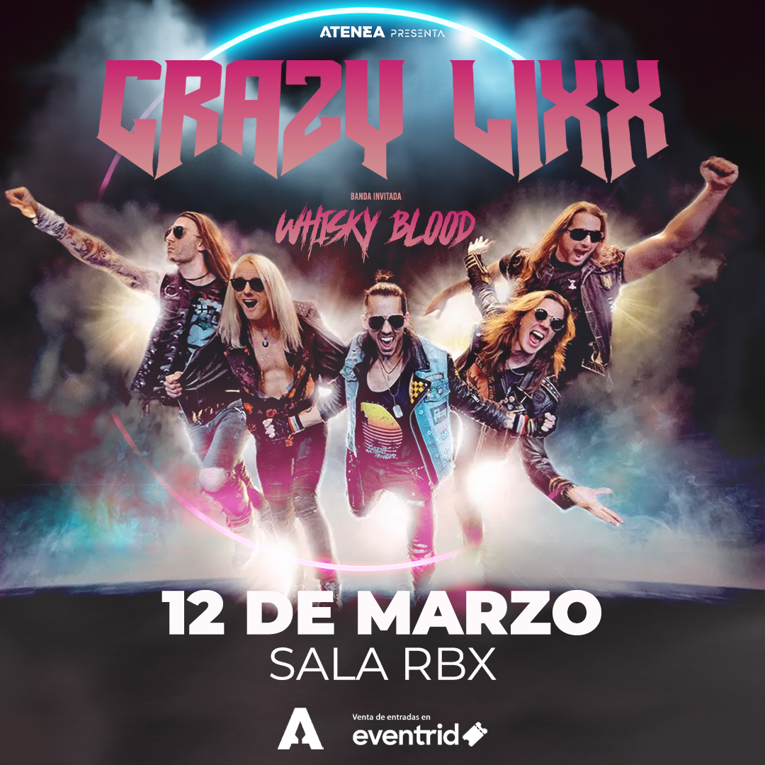 Whisky Blood es el grupo invitado a Crazy Lixx en Chile